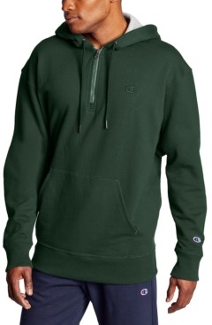 green champion hoodie mens