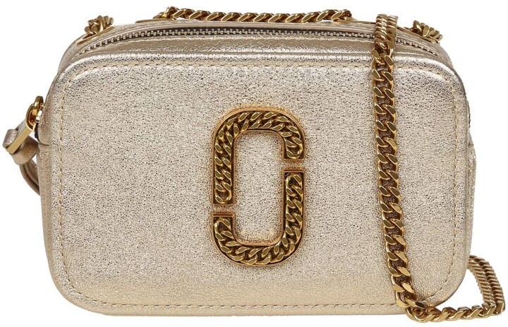 marc jacobs bolsa with gold chain