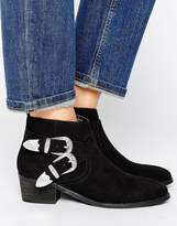 Thumbnail for your product : ASOS Arizona Western Ankle Boots