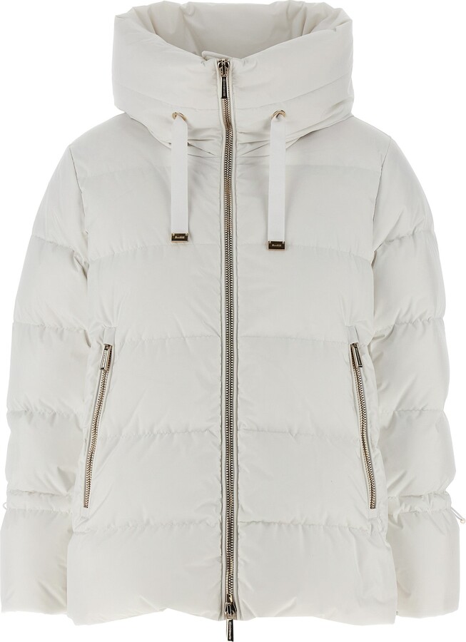 Gadia Puffer Jackets White