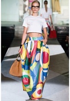 Thumbnail for your product : DSQUARED2 Cotton Poplin Crop Top