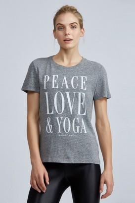 Spiritual Gangster Peace Love & Yoga Gym Tee