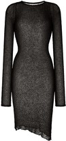 Thumbnail for your product : Ambra Maddalena Semi-Sheer Cotton Mini Dress
