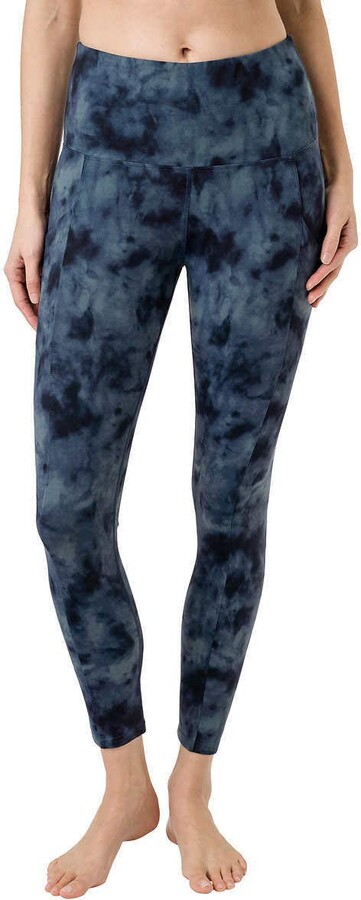 Tuff Athletics Women's Active Yoga Tight Floral Printed High Rise