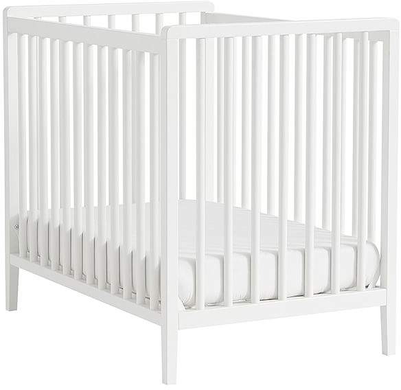 pottery barn hayden mini crib