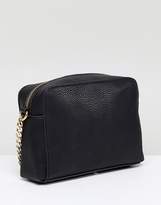 Thumbnail for your product : ASOS DESIGN stud zip front cross body bag