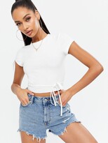 Thumbnail for your product : New Look Strappy Hem Tshirt