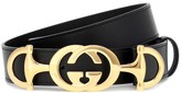 Thumbnail for your product : Gucci GG Horsebit leather belt