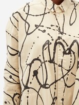 Thumbnail for your product : Toogood The Draughtsman Painted-twill Shirt Dress - Beige