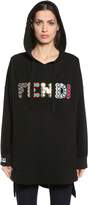 Fendi Sweat-Shirt À Capuche Avec Logo Embelli