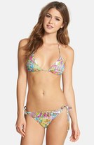Thumbnail for your product : Trina Turk 'Coral Reef' Triangle Slider Bikini Top
