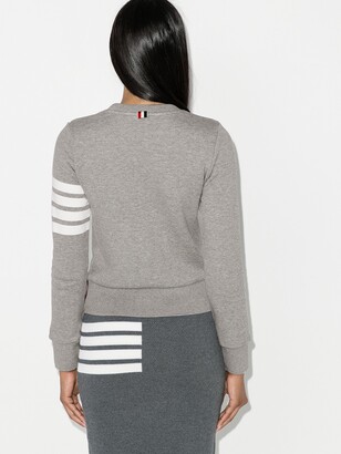 Thom Browne 4-Bar Stripe Sweatshirt