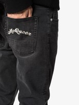 Thumbnail for your product : Alexander McQueen Mid-Rise Slim-Fit Jeans