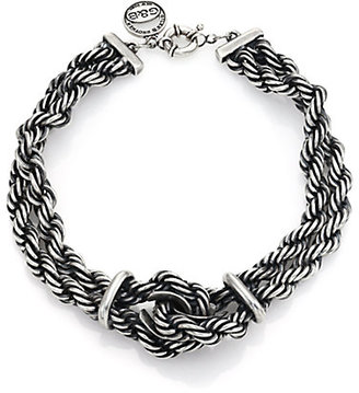 Giles & Brother Heavy Rope Chain Loop Necklace