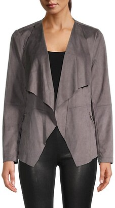 vigoss suede wrap jacket