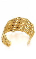 Thumbnail for your product : Alexis Bittar Scalloped Aigrette Cuff Bracelet