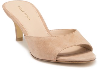 pelle moda bex kitten heel slide