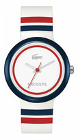 Thumbnail for your product : Lacoste Watch Goa with silicone strap