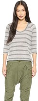 Thumbnail for your product : Stateside Striped Shirttail Raglan Tee