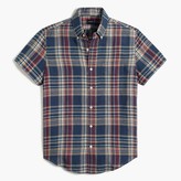 Thumbnail for your product : J.Crew Short-sleeve linen-cotton slim casual shirt
