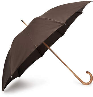 Anderson & Sheppard Cotton-twill Maple Wood-handle Umbrella