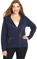 Thumbnail for your product : Charter Club Plus Size Moto Jacket