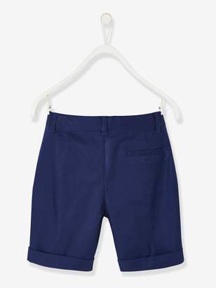 Vertbaudet Bermuda Shorts in Cotton/Linen, for Boys