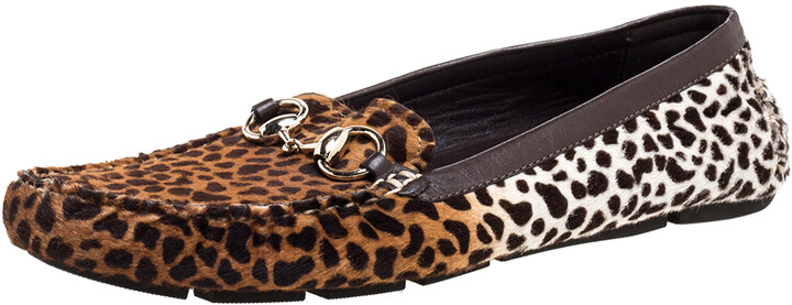gucci hair loafers