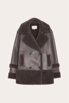 By malina piper shearling jacket Clearance