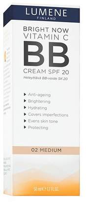 Lumene Bright Now Vitamin C BB Cream with SPF 20 Broad Spectrum 02 - 50 ml