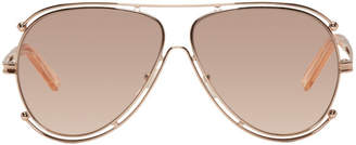 Chloé Rose Gold Isidora Sunglasses
