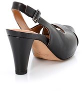 Thumbnail for your product : Clarks Selena Jemma Slingback Open Toe Leather Court Shoes