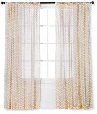 Threshold Sheer Curtain Panel