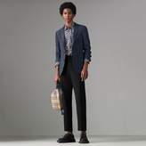 Thumbnail for your product : Burberry Windowpane Stretch Wool Tailored Jacket
