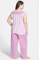 Thumbnail for your product : Oscar de la Renta 'Soft Focus' Pajamas (Plus Size)