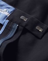 Thumbnail for your product : Charles Tyrwhitt Navy extra slim fit flat front non-iron chinos