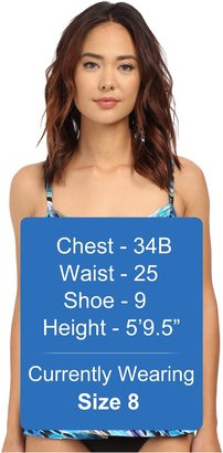 Miraclesuit Blue Attitude Roswell Tankini Top