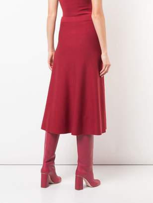 Gabriela Hearst knitted a-line skirt