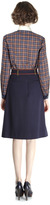 Thumbnail for your product : Marc by Marc Jacobs Spongey Wool Twill Skirt