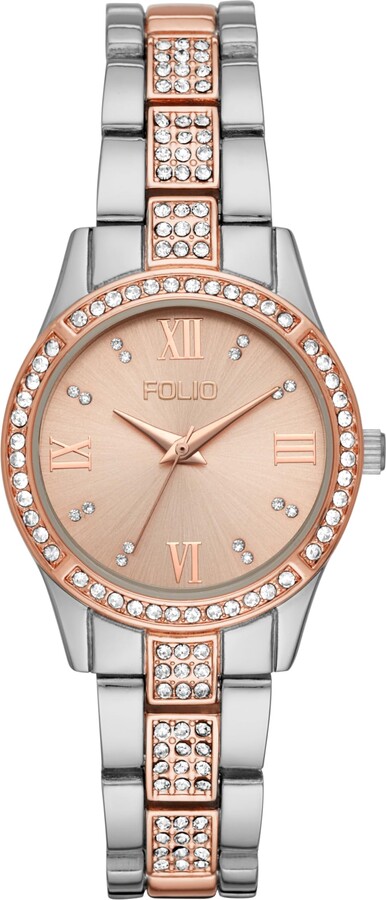 Bracelet Folio Women's Crystal Watch Folio Women's Gift Set