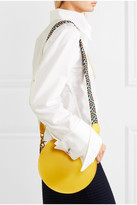 Thumbnail for your product : Clare Vivier Alistair Small Leather Shoulder Bag - Yellow