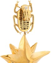 Thumbnail for your product : BEGÜM KHAN Pharaoh Lotus earrings