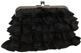 Thumbnail for your product : Nordstrom Kisslock Frame Silk Ruffle Clutch