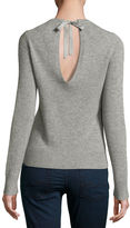 Thumbnail for your product : Theory Salomina Cashmere Tie-Back Sweater