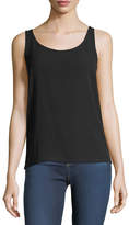 Thumbnail for your product : Michael Kors Collection Scoop-Neck Silk Georgette Tank