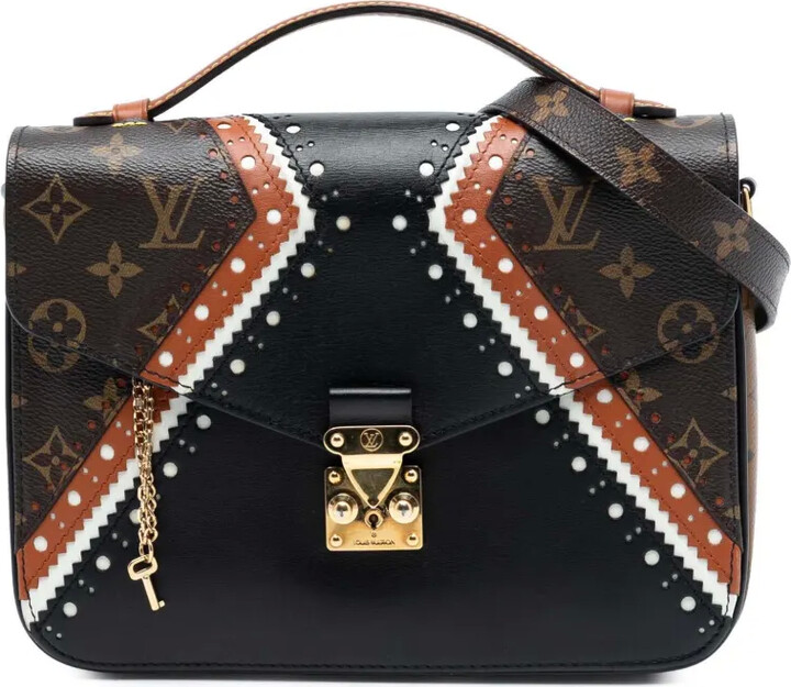 Louis Vuitton Pre-Owned 2017 Monogram Brogue Pochette Metis satchel