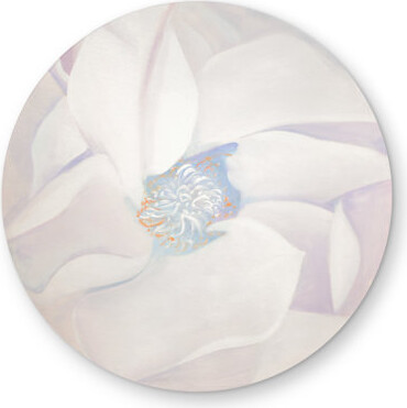 Begin Edition International Inc. Delicacy Botanical Romantic Round Outdoor Area Rug for Home Decor