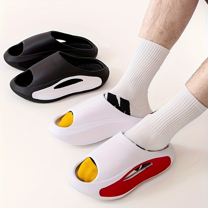 None Men & apos;s Shoes Women & apos;s Shoes Sandals Slippers Flat EVA Sandals Beach Holiday Couple Sandals Sport 3 Colours 36-45