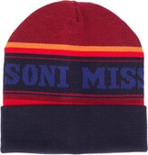 Thumbnail for your product : Missoni Striped Logo Printed Beanie