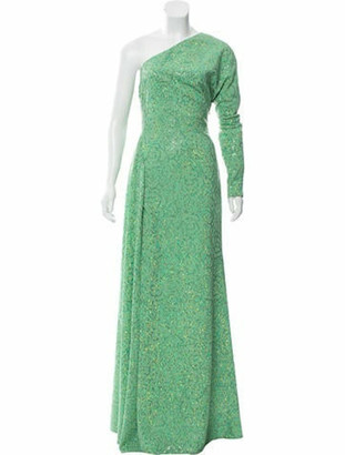 alessandra rich green dress